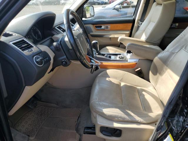 SALSF2D41AA253655 - 2010 LAND ROVER RANGE ROVE HSE BLACK photo 7