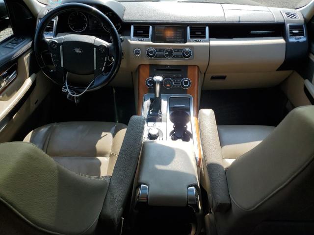 SALSF2D41AA253655 - 2010 LAND ROVER RANGE ROVE HSE BLACK photo 8