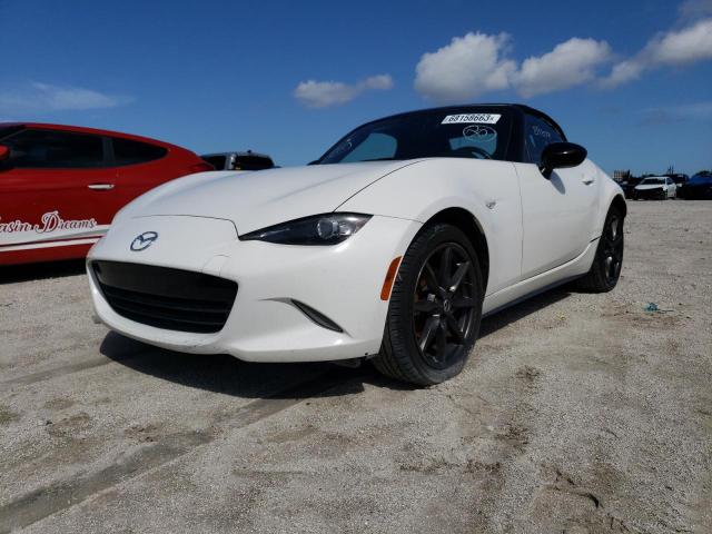 JM1NDAC71H0121091 - 2017 MAZDA MX-5 MIATA CLUB WHITE photo 1