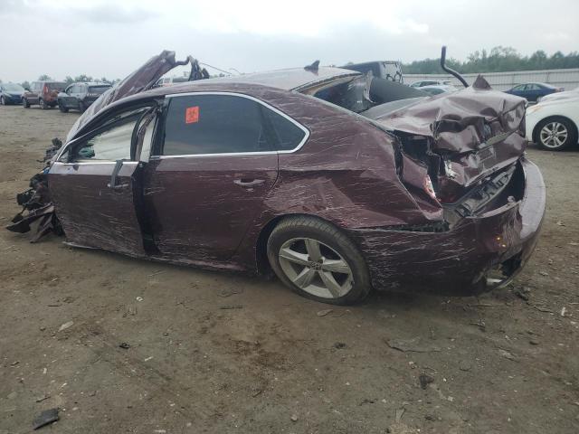 1VWBH7A30CC048293 - 2012 VOLKSWAGEN PASSAT SE 勃艮第红 照片 2