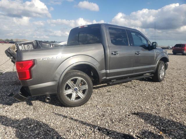 1FTEW1C56JKF34854 - 2018 FORD F150 SUPER CHARCOAL photo 3