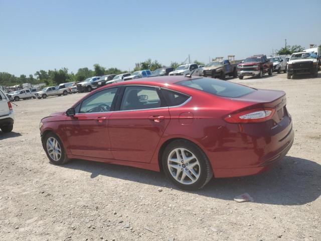 1FA6P0HD4G5121131 - 2016 FORD FUSION SE RED photo 2