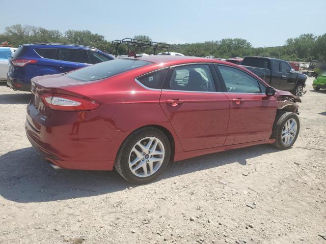 1FA6P0HD4G5121131 - 2016 FORD FUSION SE RED photo 3