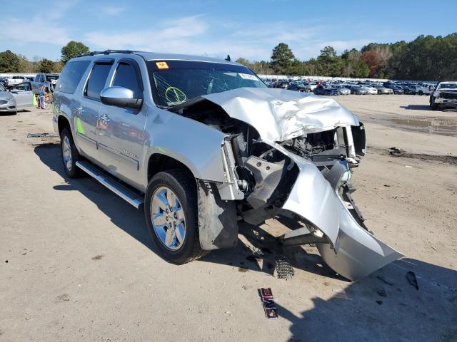 1GKS1KE01DR104366 - 2013 GMC YUKON XL C1500 SLT SILVER photo 4