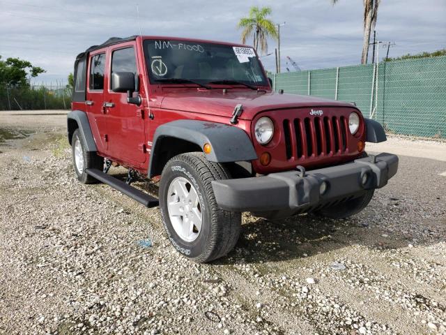 1C4BJWDG3DL512842 - 2013 JEEP WRANGLER U SPORT RED photo 4