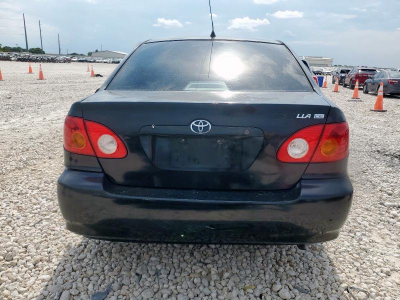 1NXBR32E33Z032183 - 2003 TOYOTA COROLLA CE BLACK photo 6