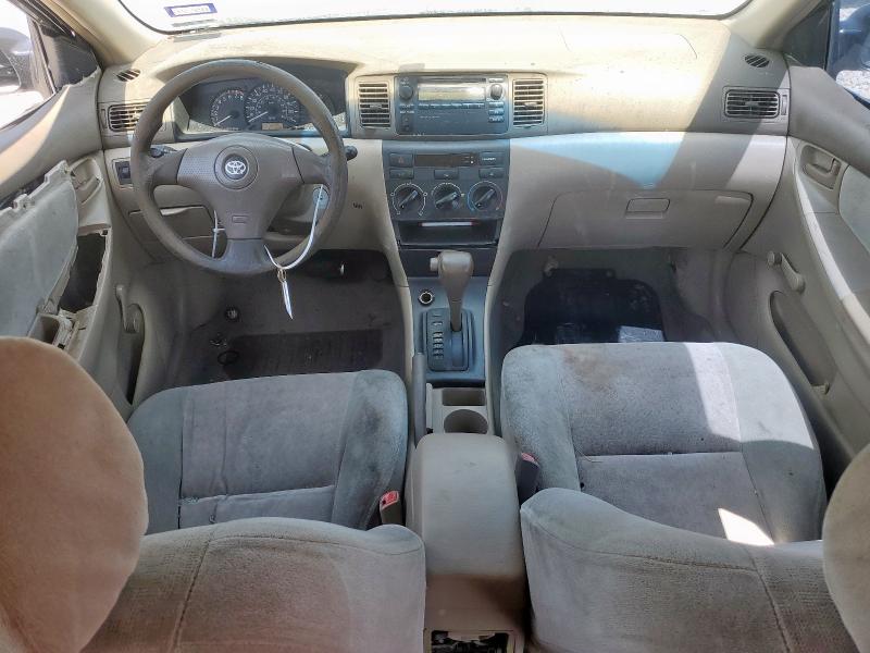 1NXBR32E33Z032183 - 2003 TOYOTA COROLLA CE BLACK photo 8