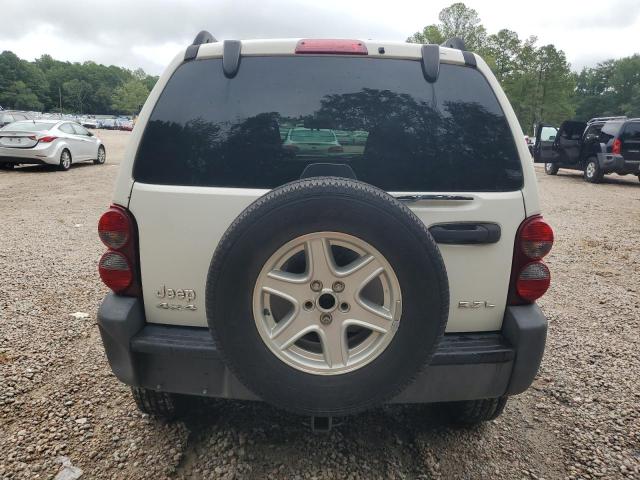 1J4GL48K97W588307 - 2007 JEEP LIBERTY SPORT 白色 照片 6