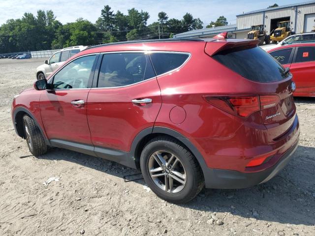 5XYZUDLB5HG417040 - 2017 HYUNDAI SANTA FE S RED photo 2