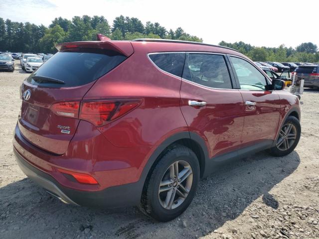 5XYZUDLB5HG417040 - 2017 HYUNDAI SANTA FE S RED photo 3