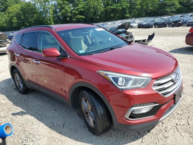 5XYZUDLB5HG417040 - 2017 HYUNDAI SANTA FE S RED photo 4