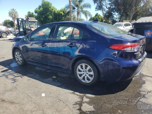 JTDEPMAE4NJ205308 - 2022 TOYOTA COROLLA LE BLUE photo 2