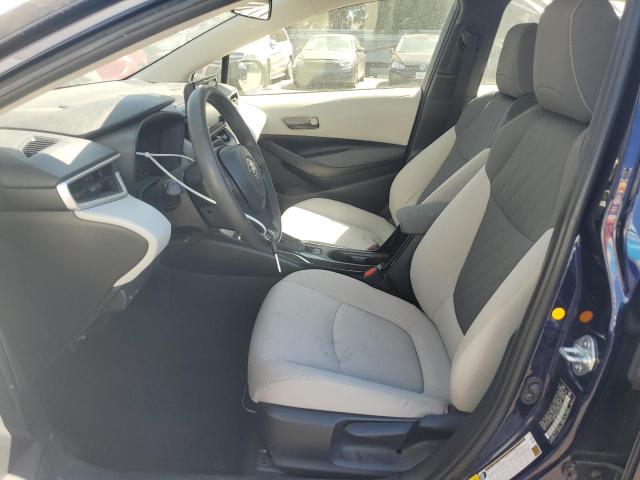 JTDEPMAE4NJ205308 - 2022 TOYOTA COROLLA LE BLUE photo 7