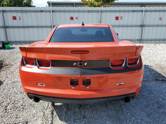 2G1FA1E34C9196222 - 2012 CHEVROLET CAMARO LS ORANGE photo 6