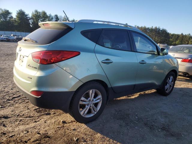 KM8JUCACXBU132239 - 2011 HYUNDAI TUCSON GLS GREEN photo 3