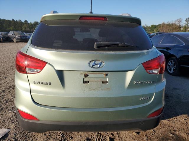 KM8JUCACXBU132239 - 2011 HYUNDAI TUCSON GLS GREEN photo 6