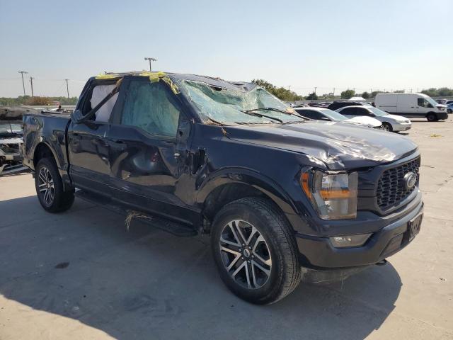 1FTEW1EPXPKD99725 - 2023 FORD F150 SUPERCREW BLUE photo 4