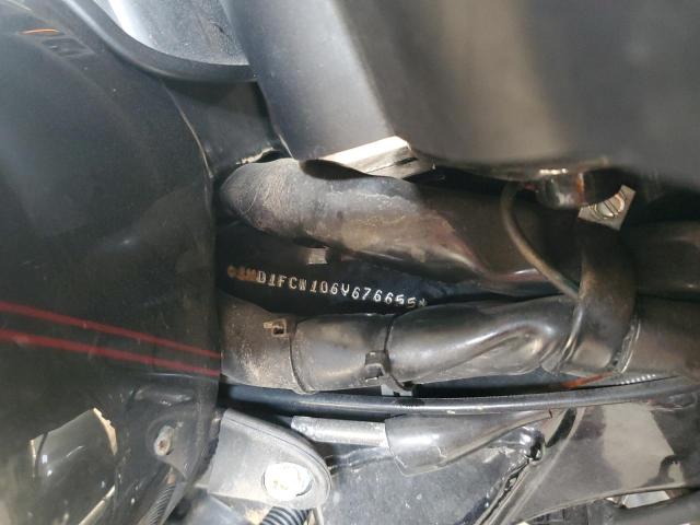 1HD1FCW106Y676655 - 2006 HARLEY-DAVIDSON FLHTCUI BLACK photo 9