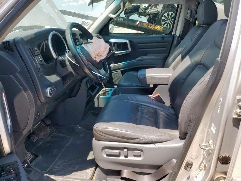 2HJYK16507H539726 - 2007 HONDA RIDGELINE RTL SILVER photo 7