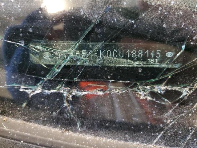 4T1BF1FK0CU188145 - 2012 TOYOTA CAMRY BASE BLACK photo 13