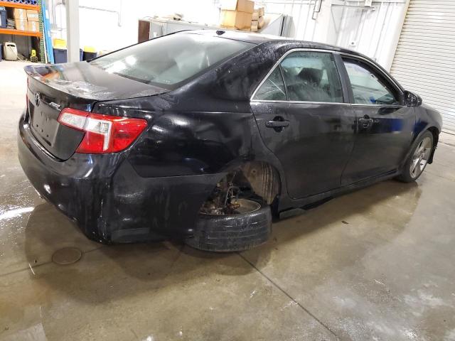 4T1BF1FK0CU188145 - 2012 TOYOTA CAMRY BASE BLACK photo 3