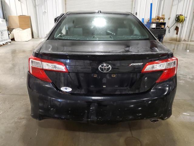 4T1BF1FK0CU188145 - 2012 TOYOTA CAMRY BASE BLACK photo 6