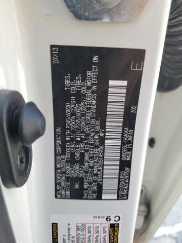 JTEBU5JR7D5145936 - 2013 TOYOTA 4RUNNER SR5 白色 照片 13