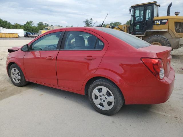 1G1JA5SH0D4113861 - 2013 CHEVROLET SONIC LS RED photo 2