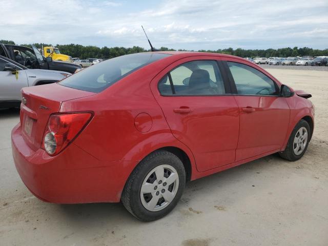 1G1JA5SH0D4113861 - 2013 CHEVROLET SONIC LS RED photo 3