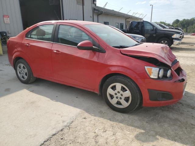 1G1JA5SH0D4113861 - 2013 CHEVROLET SONIC LS RED photo 4