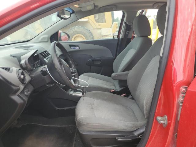 1G1JA5SH0D4113861 - 2013 CHEVROLET SONIC LS RED photo 7
