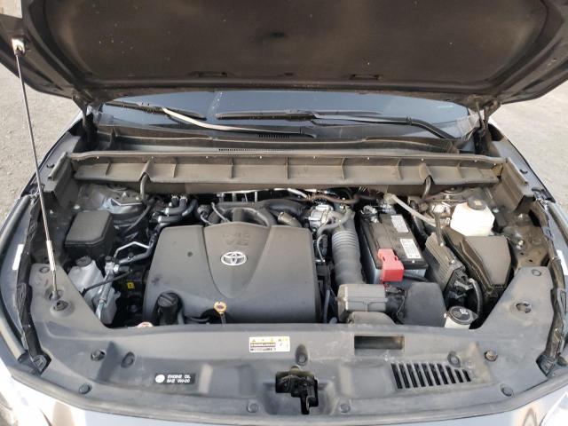 5TDGZRAH1LS014648 - 2020 TOYOTA HIGHLANDER XLE GRAY photo 11