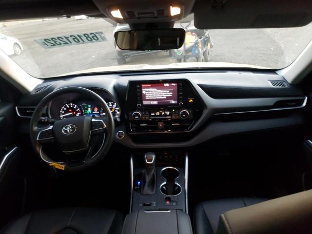 5TDGZRAH1LS014648 - 2020 TOYOTA HIGHLANDER XLE GRAY photo 8