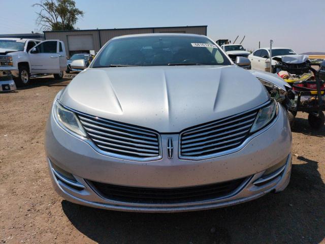 3LN6L2LU0FR604633 - 2015 LINCOLN MKZ HYBRID SILVER photo 5