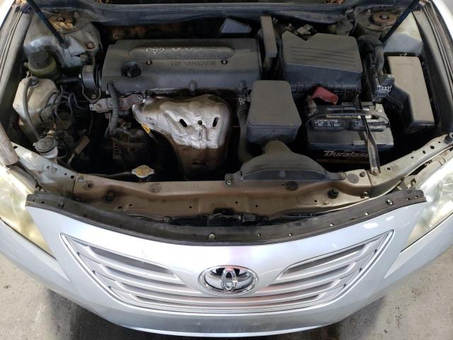 4T1BE46K97U607622 - 2007 TOYOTA CAMRY CE SILVER photo 11