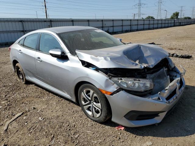 19XFC2F56GE066344 - 2016 HONDA CIVIC LX SILVER photo 4