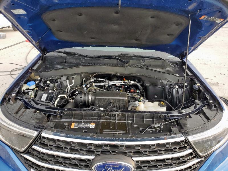 1FMSK7DH9NGB64966 - 2022 FORD EXPLORER XLT BLUE photo 12