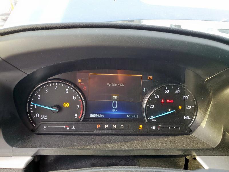 1FMSK7DH9NGB64966 - 2022 FORD EXPLORER XLT BLUE photo 9