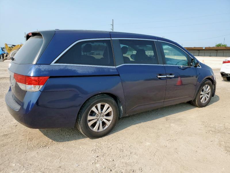 5FNRL5H69EB111143 - 2014 HONDA ODYSSEY EXL Blau Foto 3