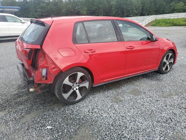 3VW4T7AUXFM038082 - 2015 VOLKSWAGEN GTI RED photo 3