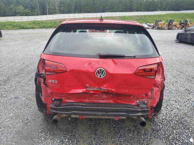 3VW4T7AUXFM038082 - 2015 VOLKSWAGEN GTI RED photo 6