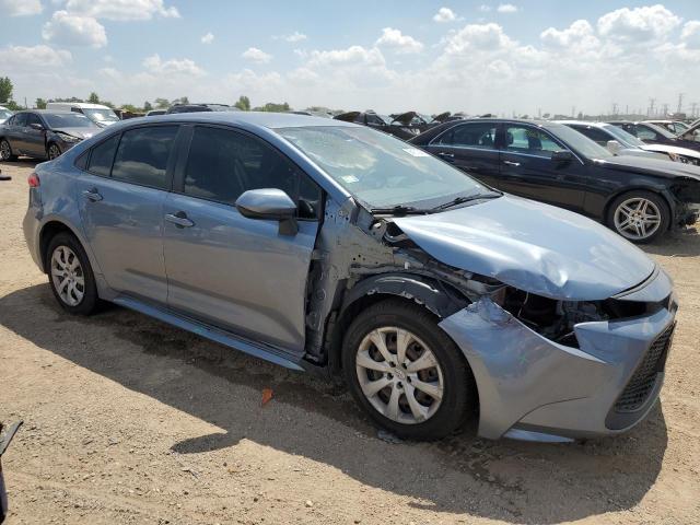 JTDEPRAE7LJ066799 - 2020 TOYOTA COROLLA LE BLUE photo 4