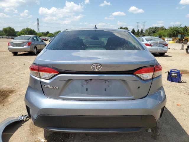 JTDEPRAE7LJ066799 - 2020 TOYOTA COROLLA LE BLUE photo 6