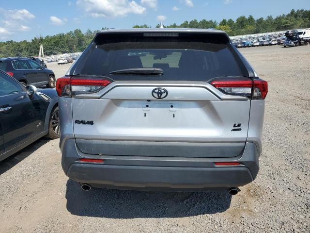 2T3F1RFVXMC168651 - 2021 TOYOTA RAV4 LE SILVER photo 6