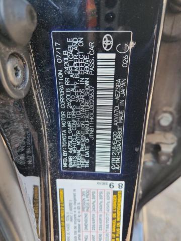 JTNB11HKXJ3023637 - 2018 TOYOTA CAMRY L BLACK photo 12