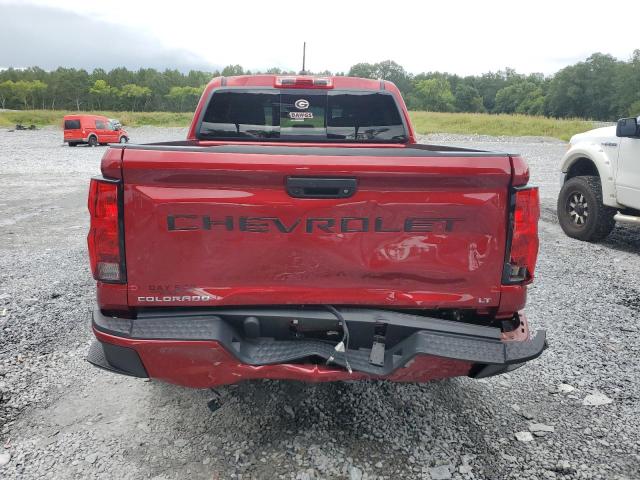 1GCPSCEK2R1247967 - 2024 CHEVROLET COLORADO LT RED photo 6