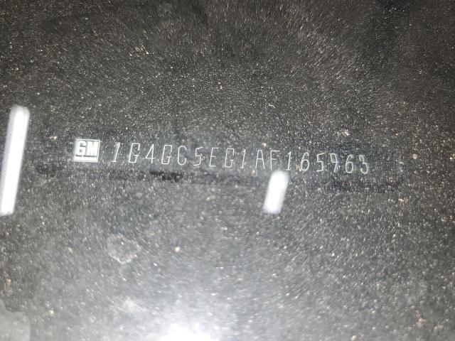 1G4GC5EG1AF165963 - 2010 BUICK LACROSSE CXL Սպիտակ լուսանկար 12