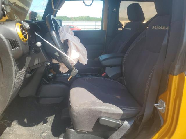 1C4AJWBG0EL325946 - 2014 JEEP WRANGLER SAHARA Narıncı foto 7