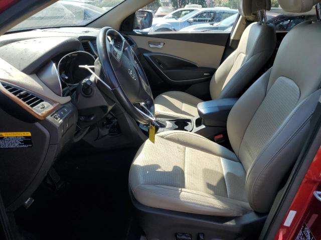 5XYZUDLB1DG121846 - 2013 HYUNDAI SANTA FE S RED photo 7