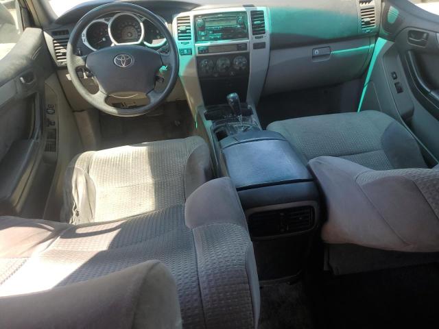 JTEZU14R950060095 - 2005 TOYOTA 4RUNNER SR5 Plata foto 8